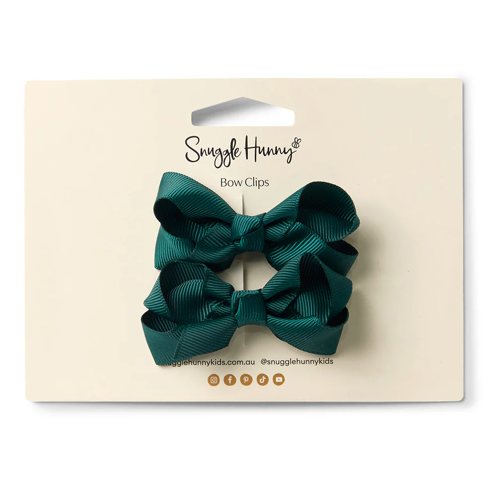 Pine Piggy Tail Hair Clips - Pair - Image 7