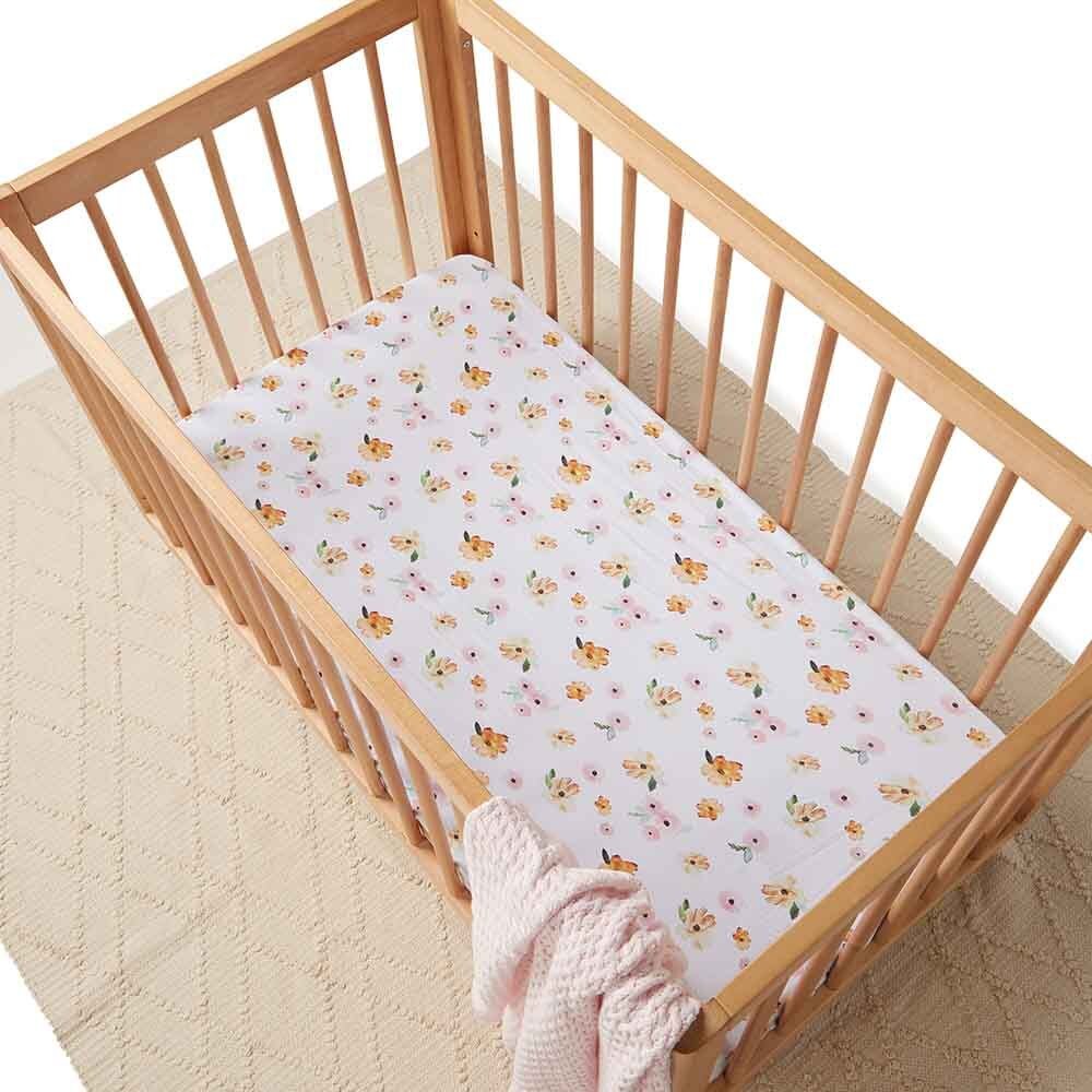 Poppy Organic Fitted Cot Sheet - Image 3