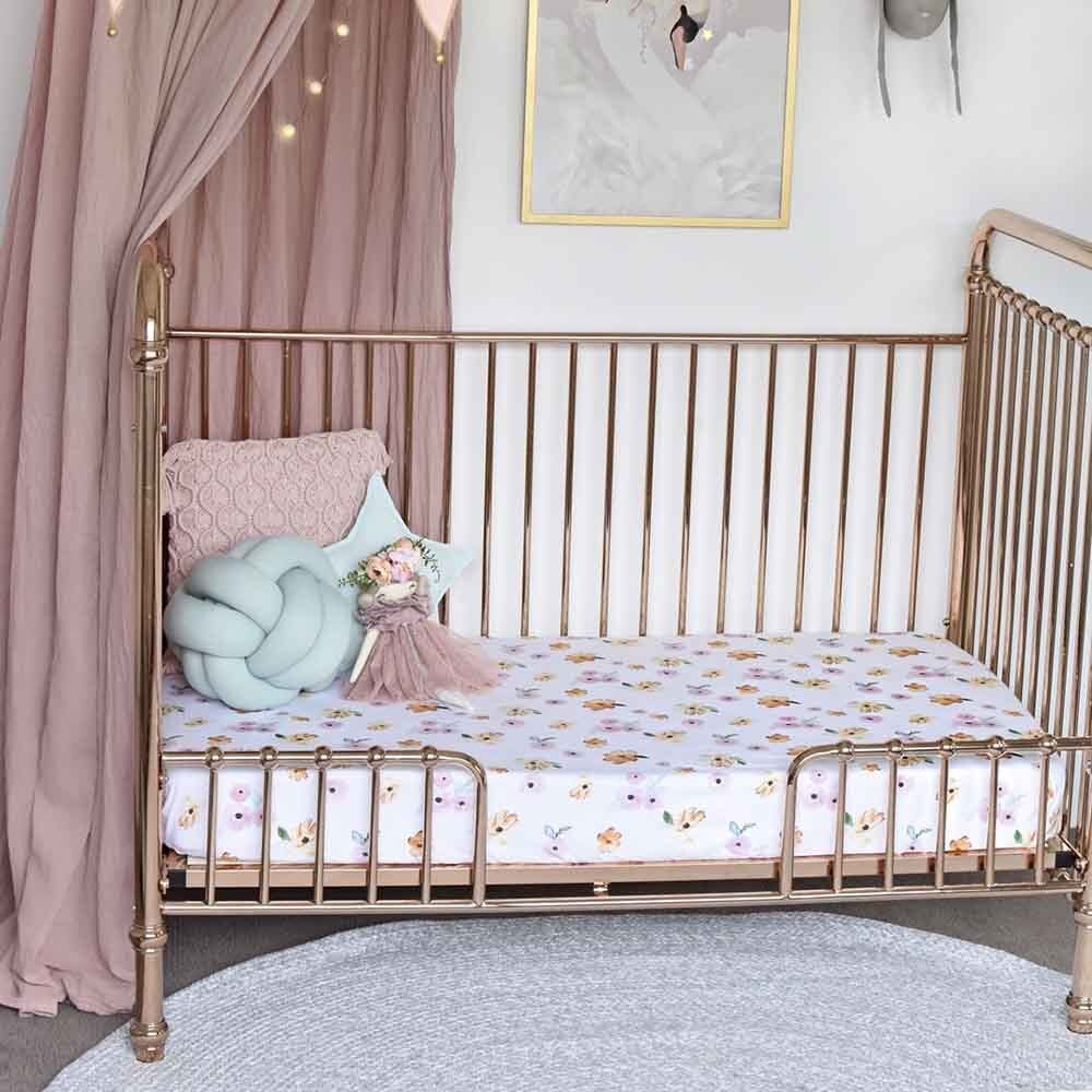 Poppy Organic Fitted Cot Sheet - Image 6