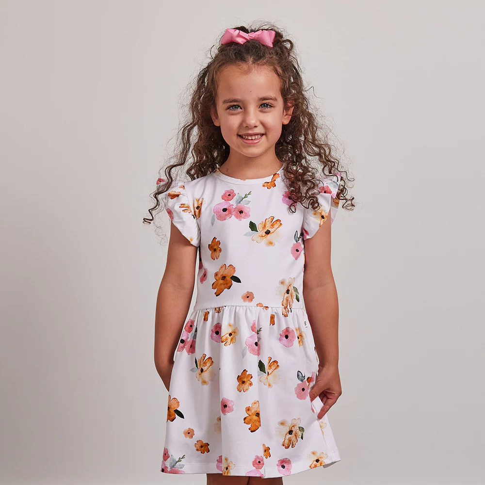 Poppy Short Sleeve Organic Dress - Image 14