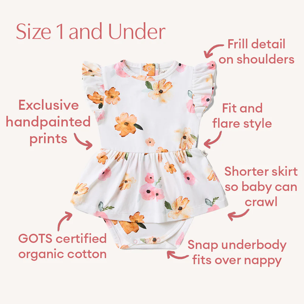 Poppy Short Sleeve Organic Dress - Image 5