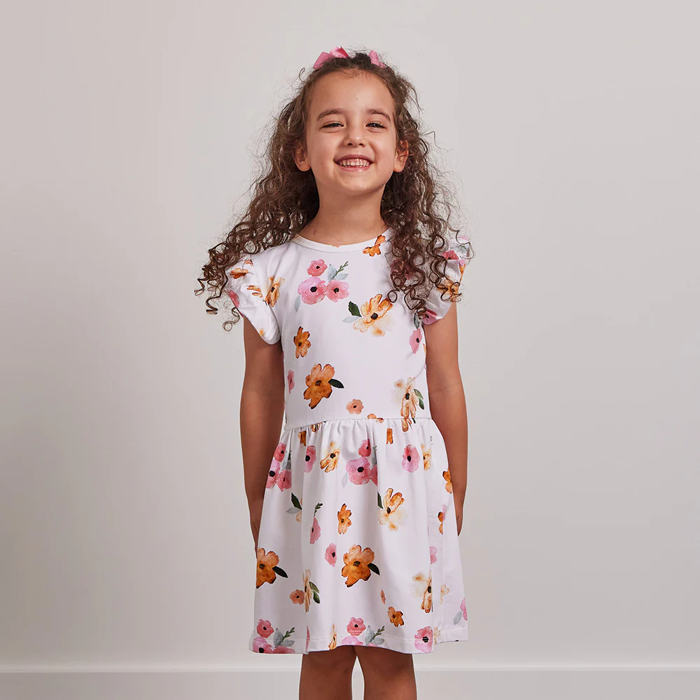 Poppy Short Sleeve Organic Dress - Image 9