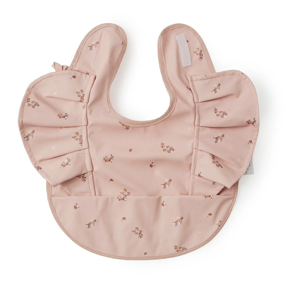 Posy Frill Snuggle Bib - Image 2