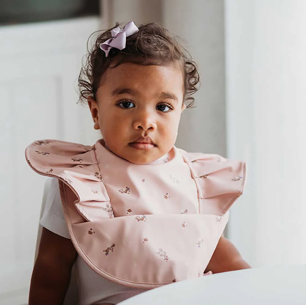 Posy Frill Snuggle Bib - Image 5