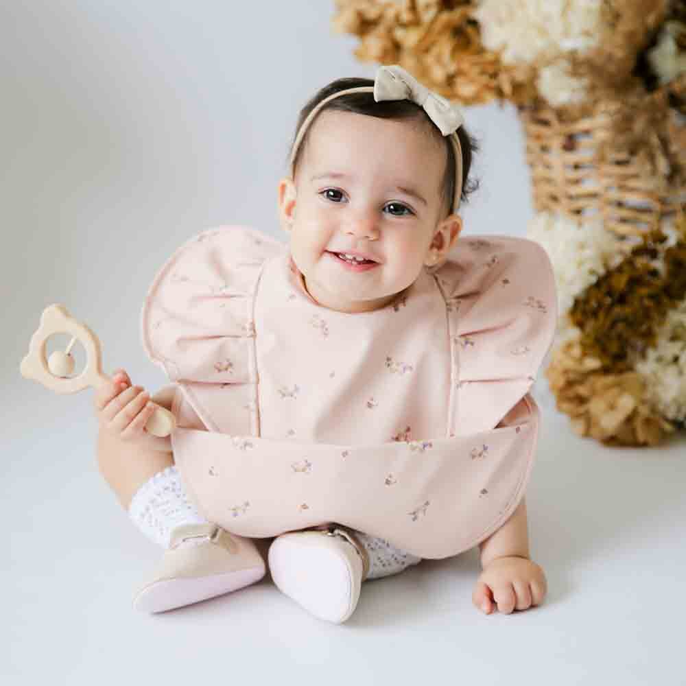 Posy Frill Snuggle Bib - Image 7