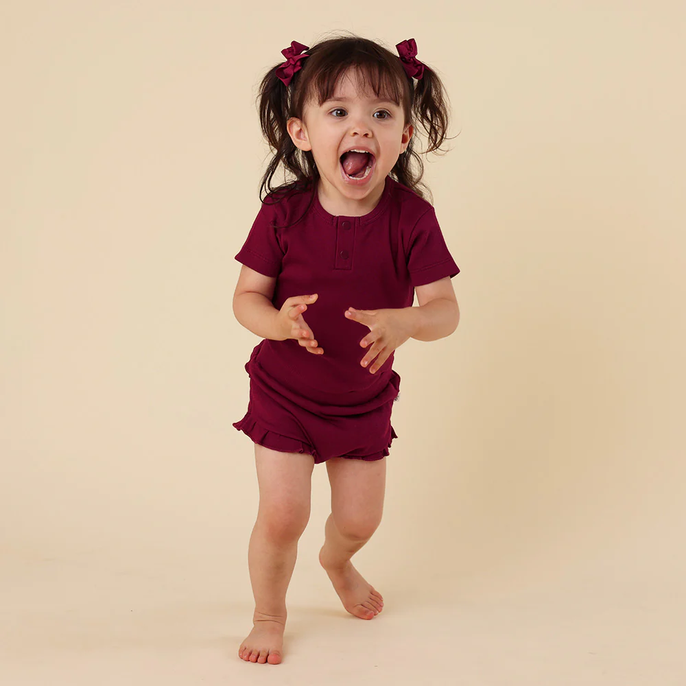 Raspberry Organic Bloomers - Image 7