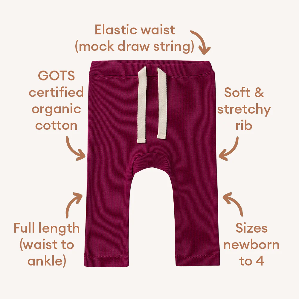 Raspberry Organic Pants - Image 7