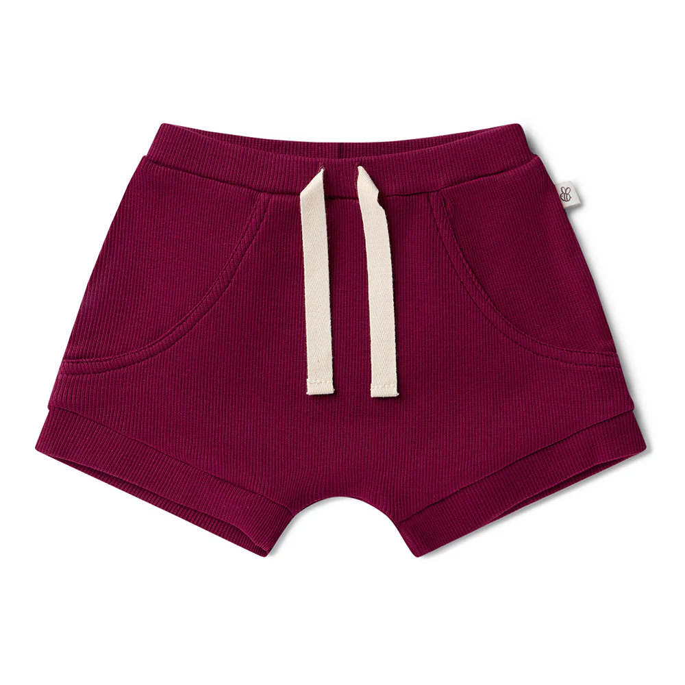 Raspberry Organic Shorts - Image 2