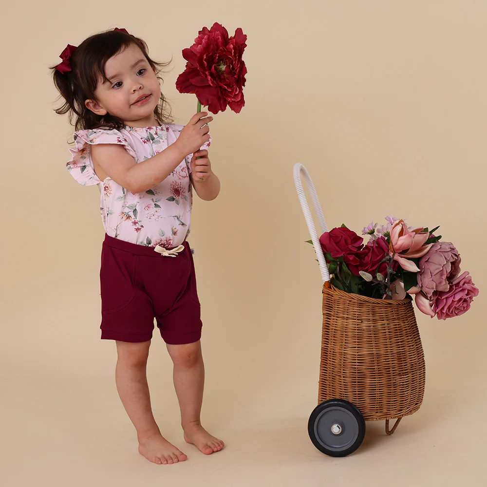 Raspberry Organic Shorts - Image 3