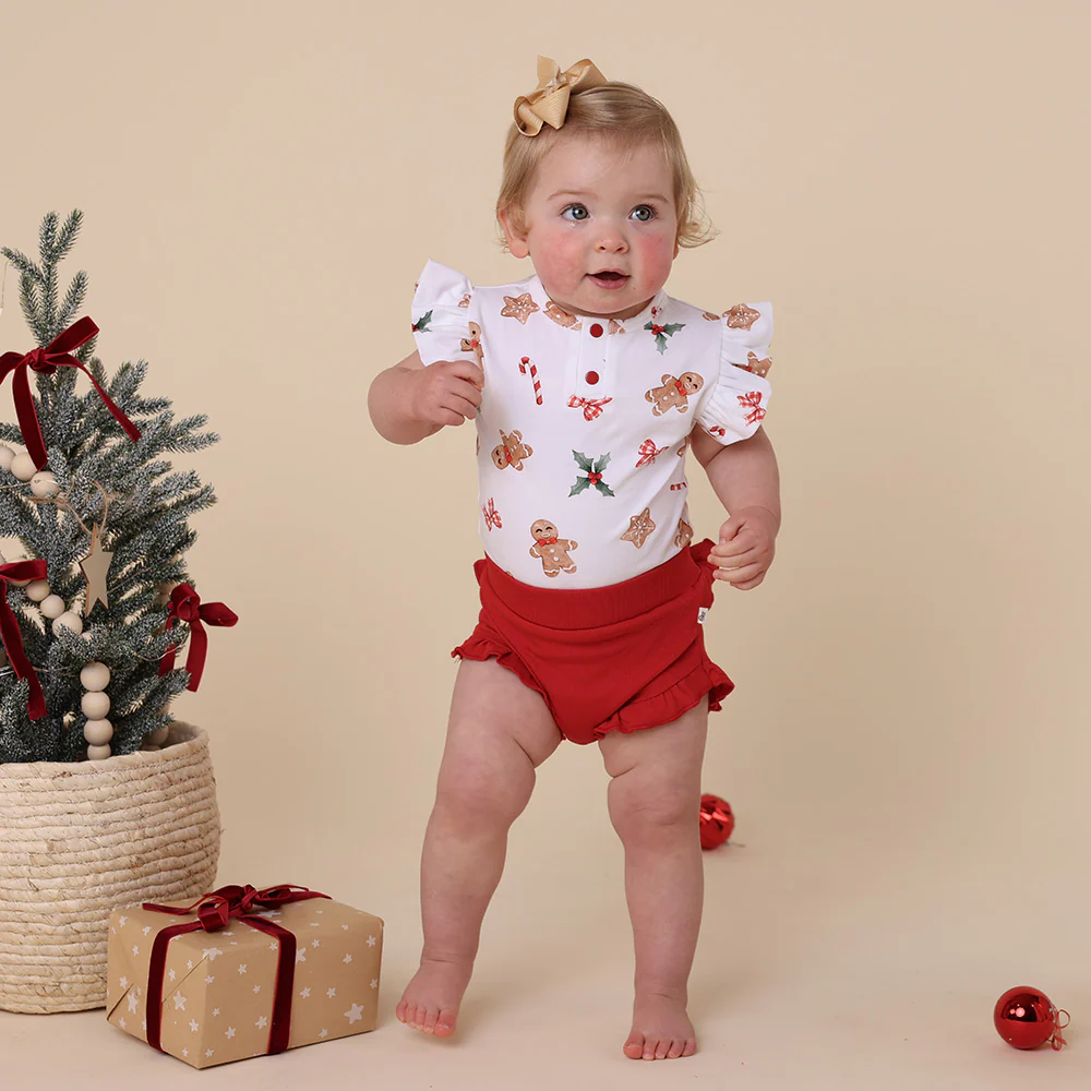 Red Organic Bloomers - Image 5