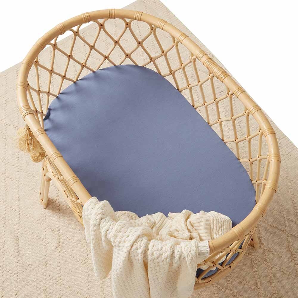 Reign Organic Bassinet Sheet / Change Pad Cover - Image 3