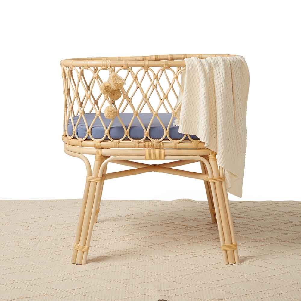 Reign Organic Bassinet Sheet / Change Pad Cover - Image 4