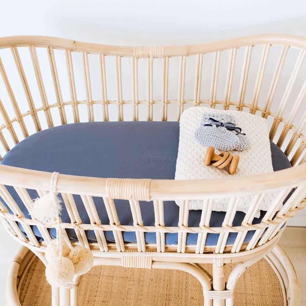 Reign Organic Bassinet Sheet / Change Pad Cover - Image 5