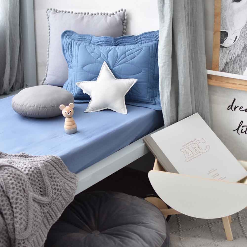 Reign Organic Fitted Cot Sheet - Image 9