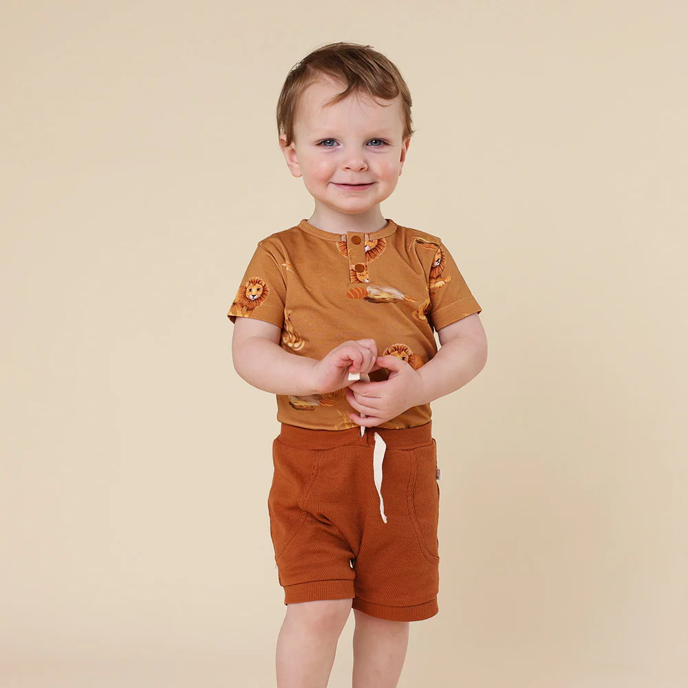 Roar Short Sleeve Organic Bodysuit - Image 7
