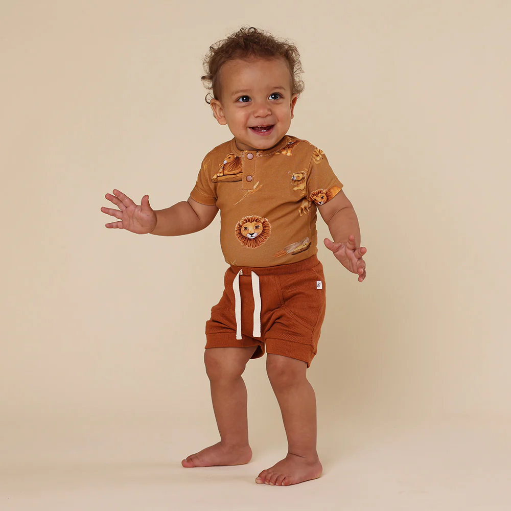 Roar Short Sleeve Organic Bodysuit - Image 8