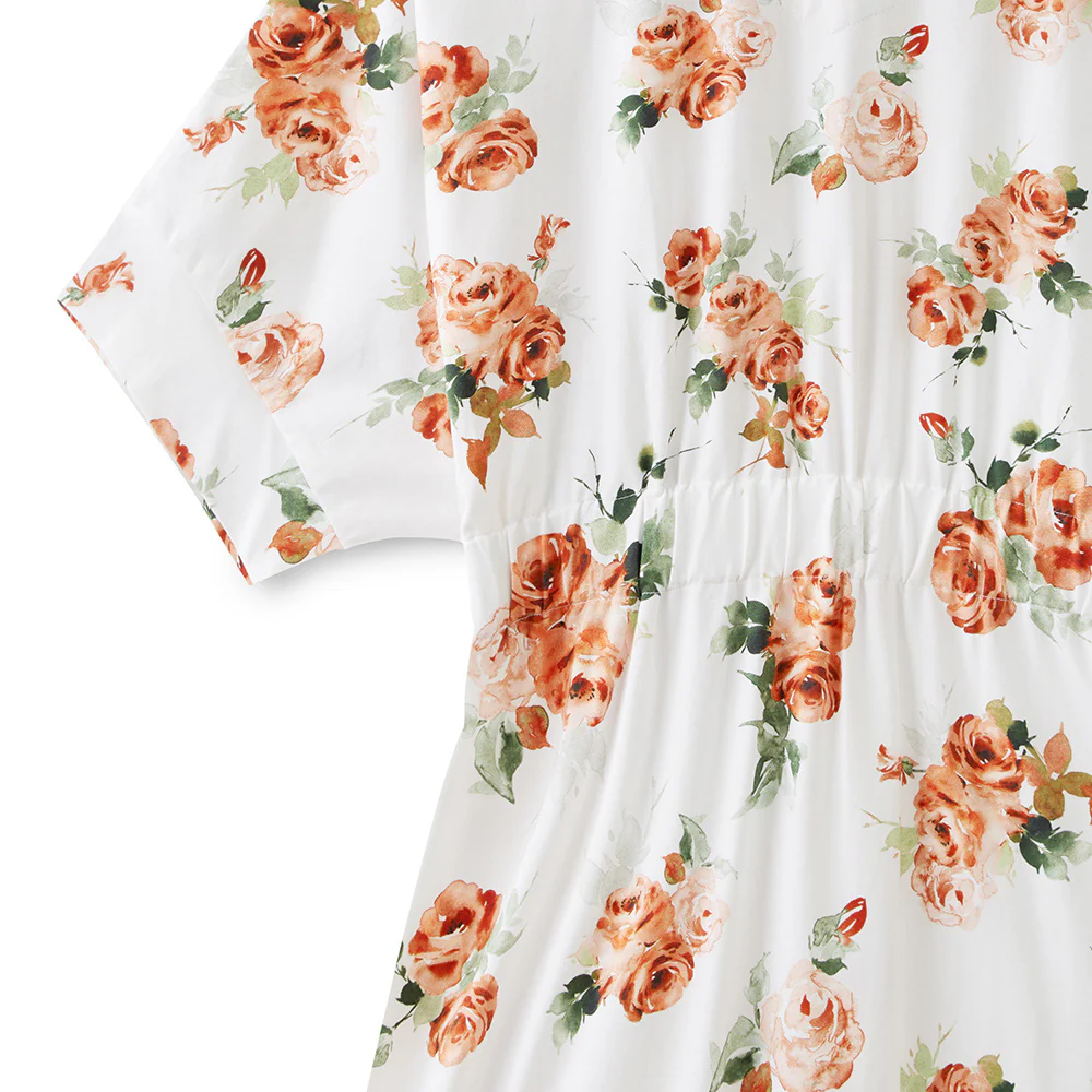 Rosebud Organic Maternity Robe - Image 4