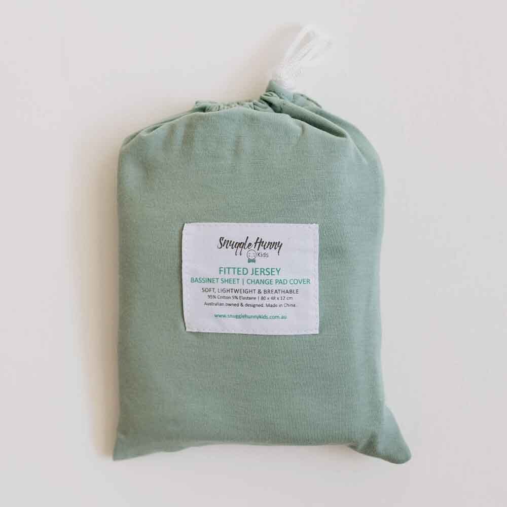 Sage Organic Bassinet Sheet / Change Pad Cover - Image 13