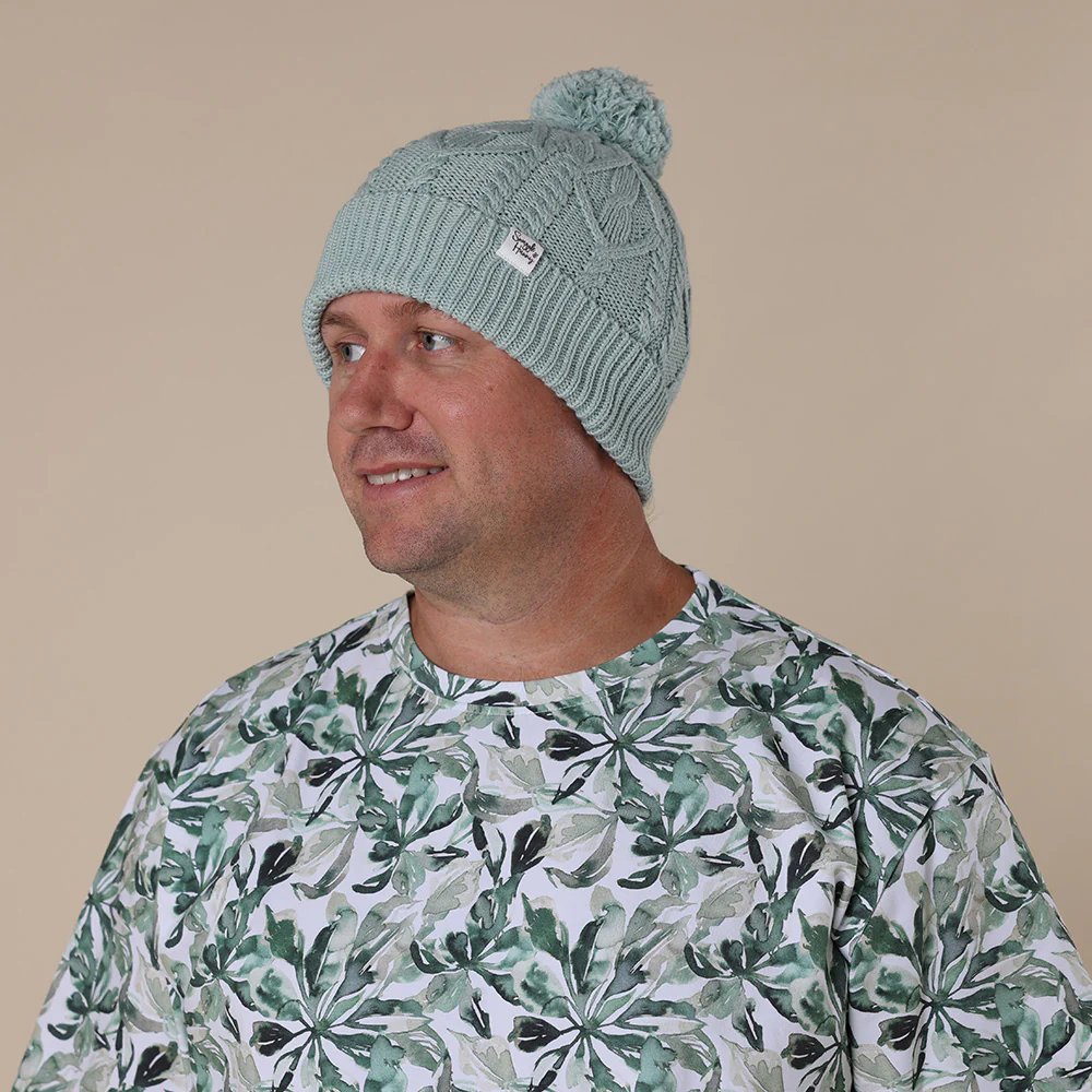 Sage Organic Adult Knit Beanie - Image 3