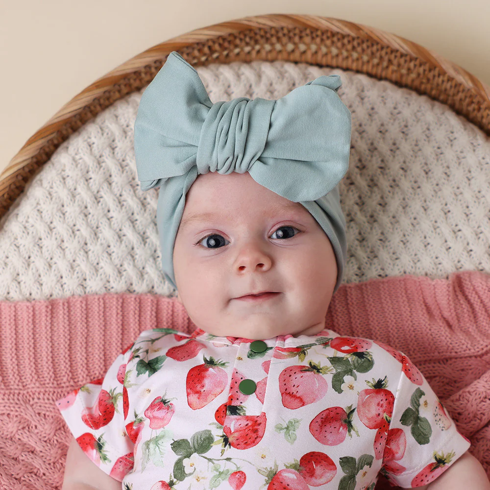 Sage Organic Oversized Bow - Image 3