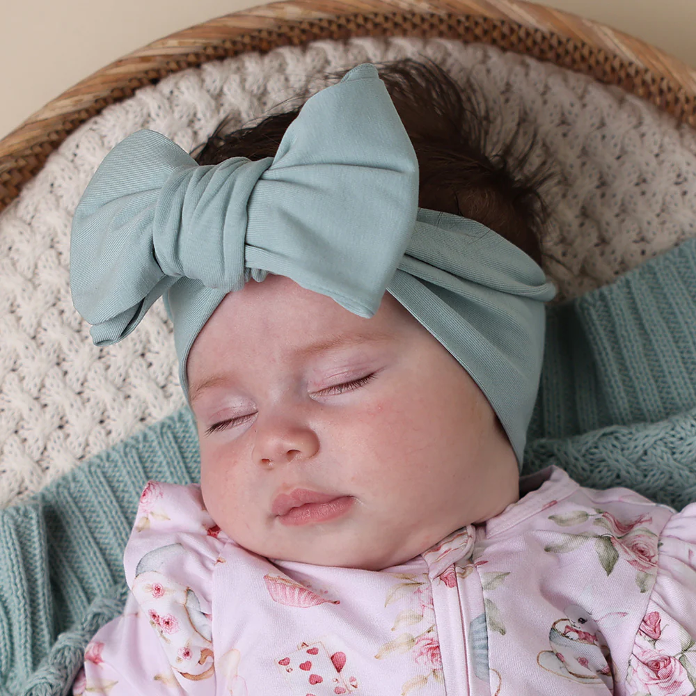 Sage Organic Oversized Bow - Image 6