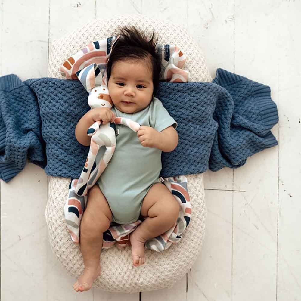 Sage Short Sleeve Organic Bodysuit - Image 3