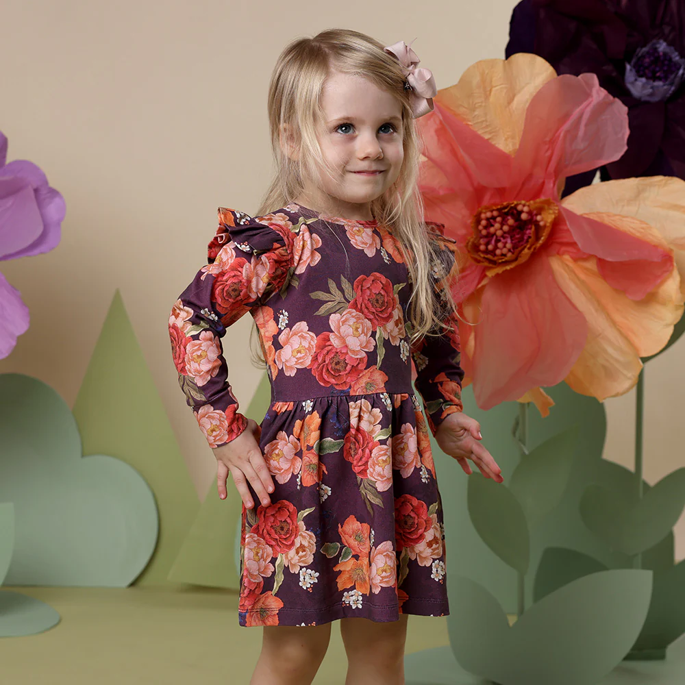 Sienna Long Sleeve Organic Dress - Image 10