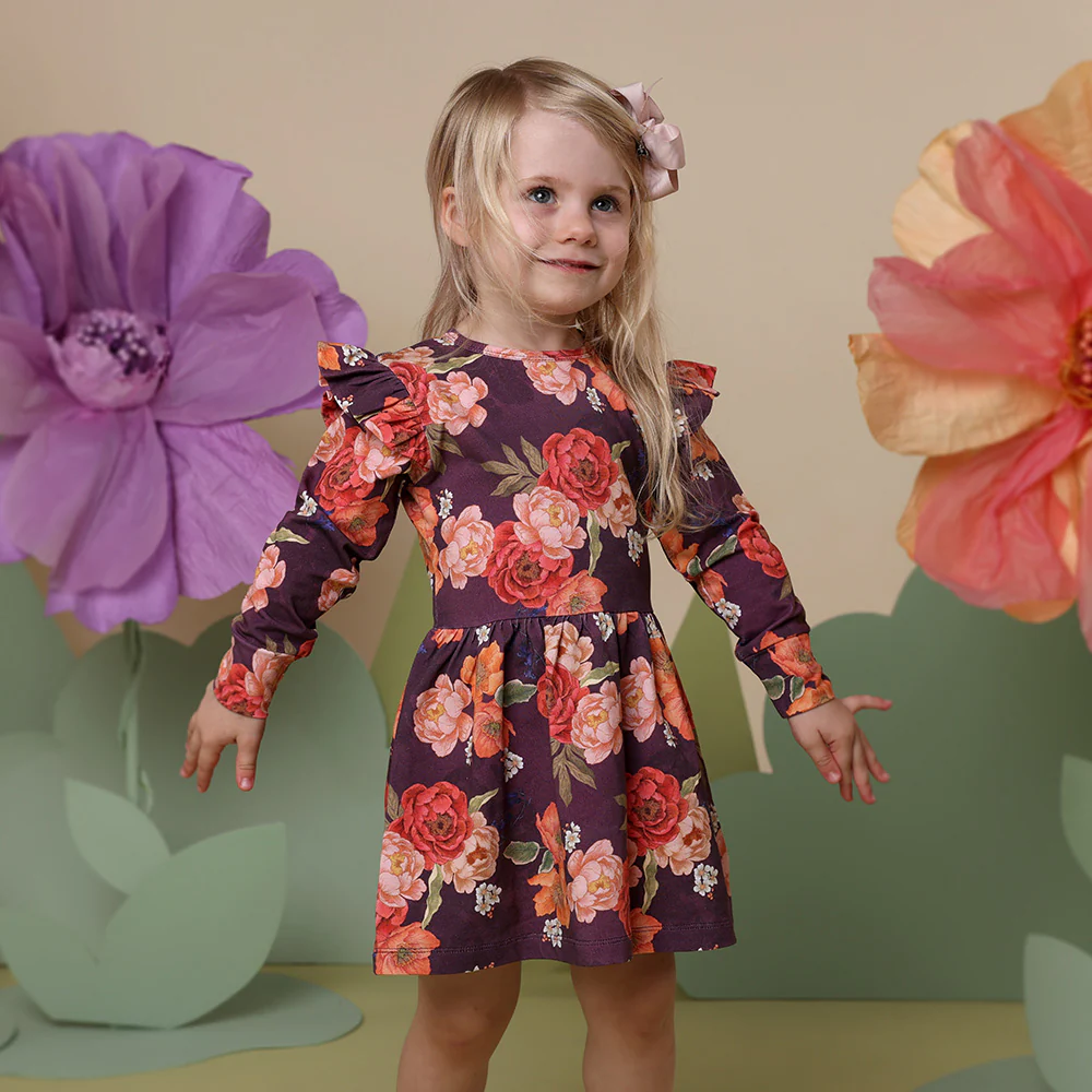 Sienna Long Sleeve Organic Dress - Image 5