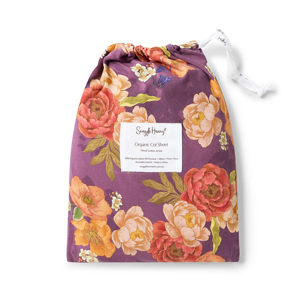 Sienna Organic Fitted Cot Sheet - Image 4