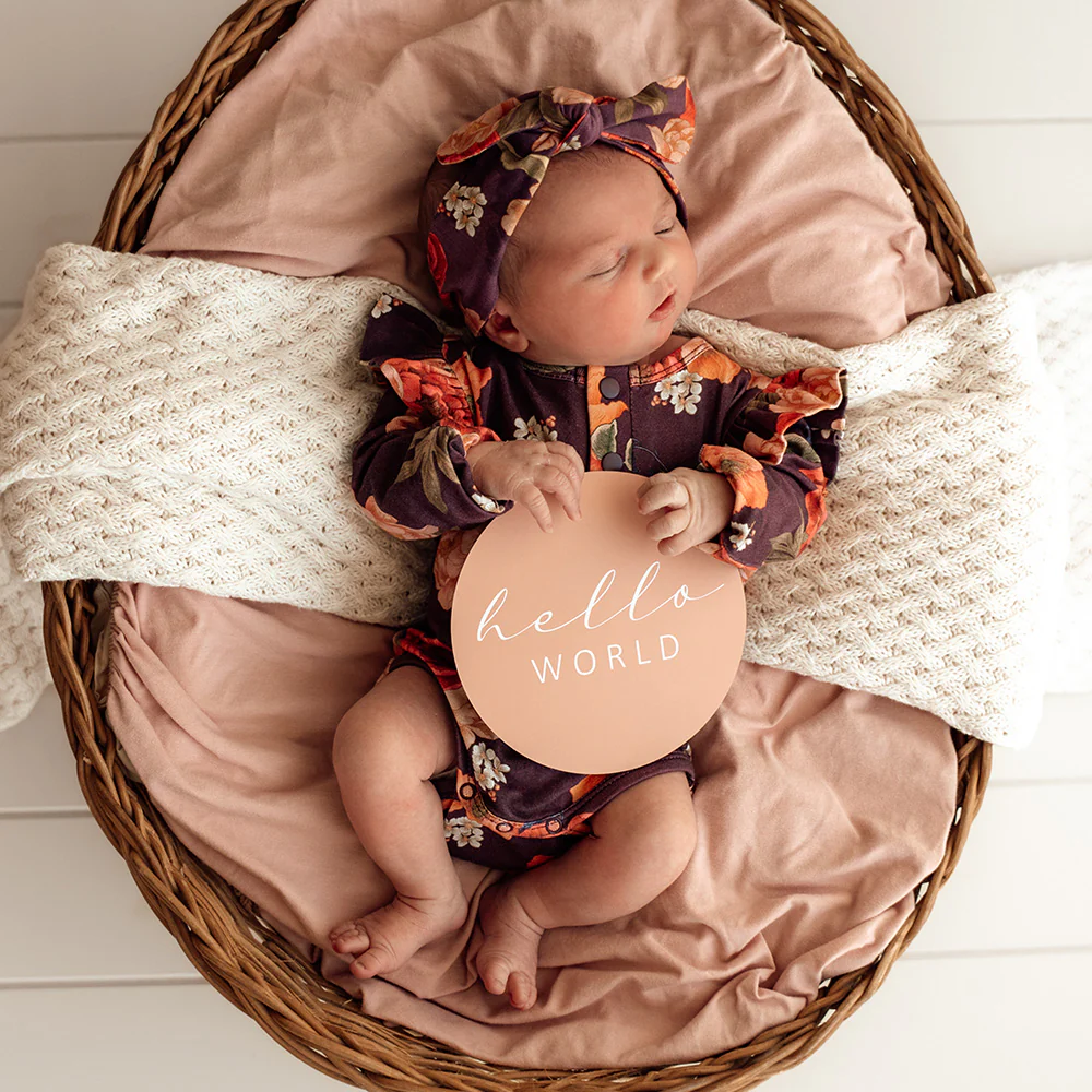 Sienna & Pink Sand Reversible Milestone Cards - Image 3