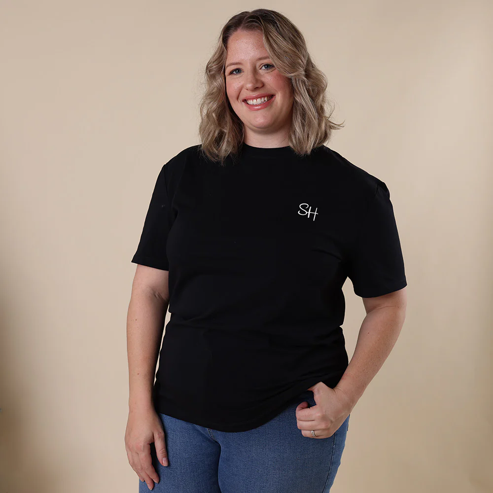 Snuggle Hunny Adult Unisex T-Shirt - Black - Image 3