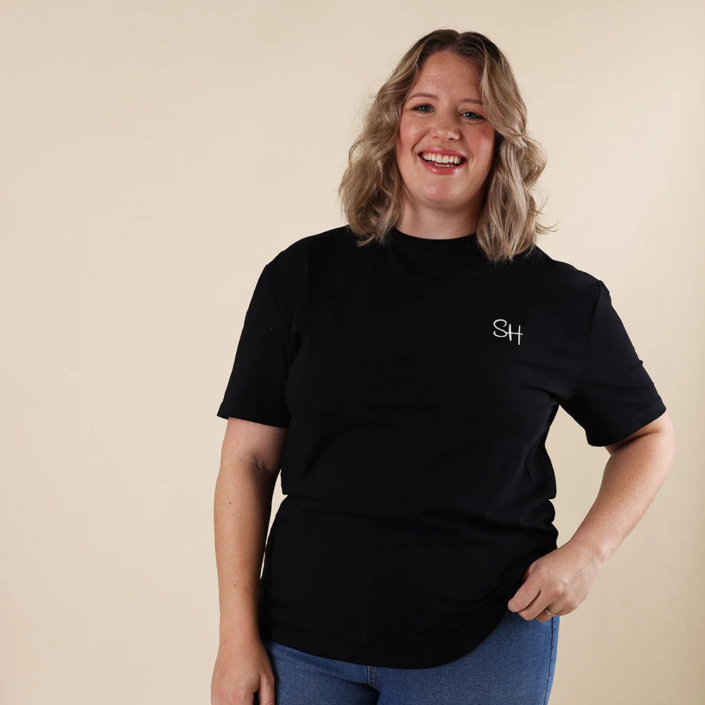Snuggle Hunny Adult Unisex T-Shirt - Black - Image 4