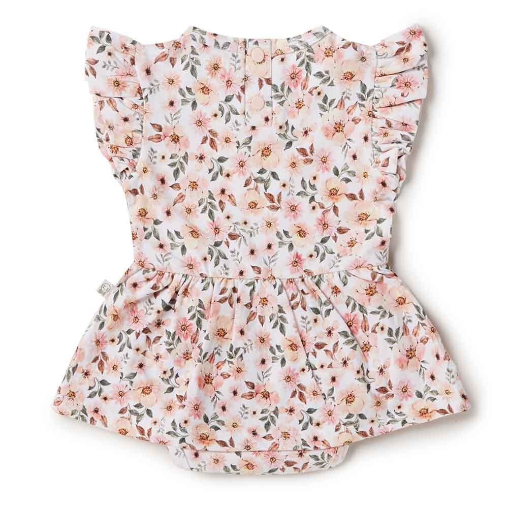 Spring Floral Short Sleeve Organic Dress - Image 5