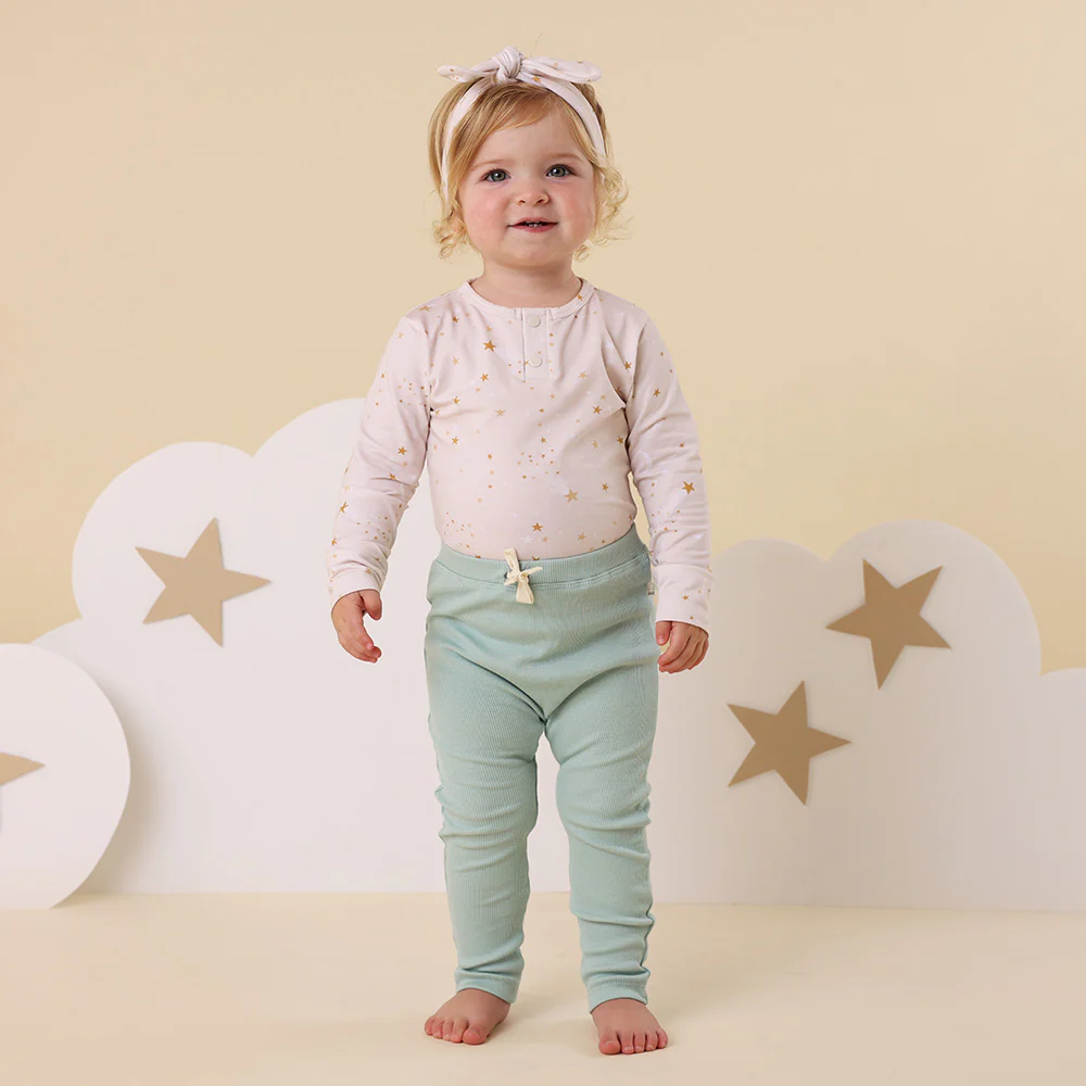 Stardust Long Sleeve Organic Bodysuit - Image 6
