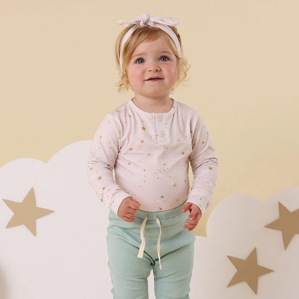 Stardust Long Sleeve Organic Bodysuit - Image 9