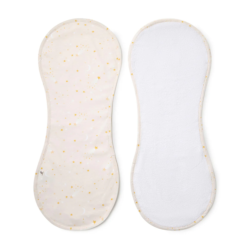 Stardust Organic Cotton Burp Cloth - Image 2