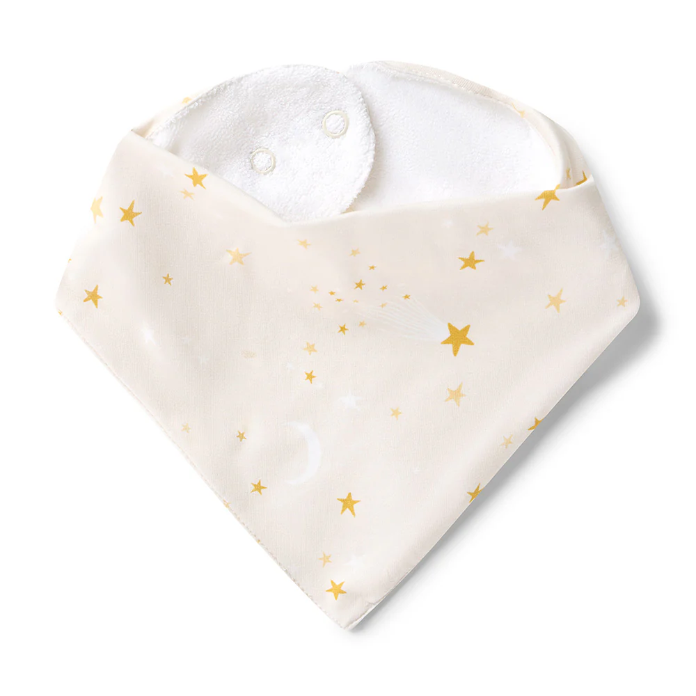 Stardust Organic Dribble Bib - Image 2