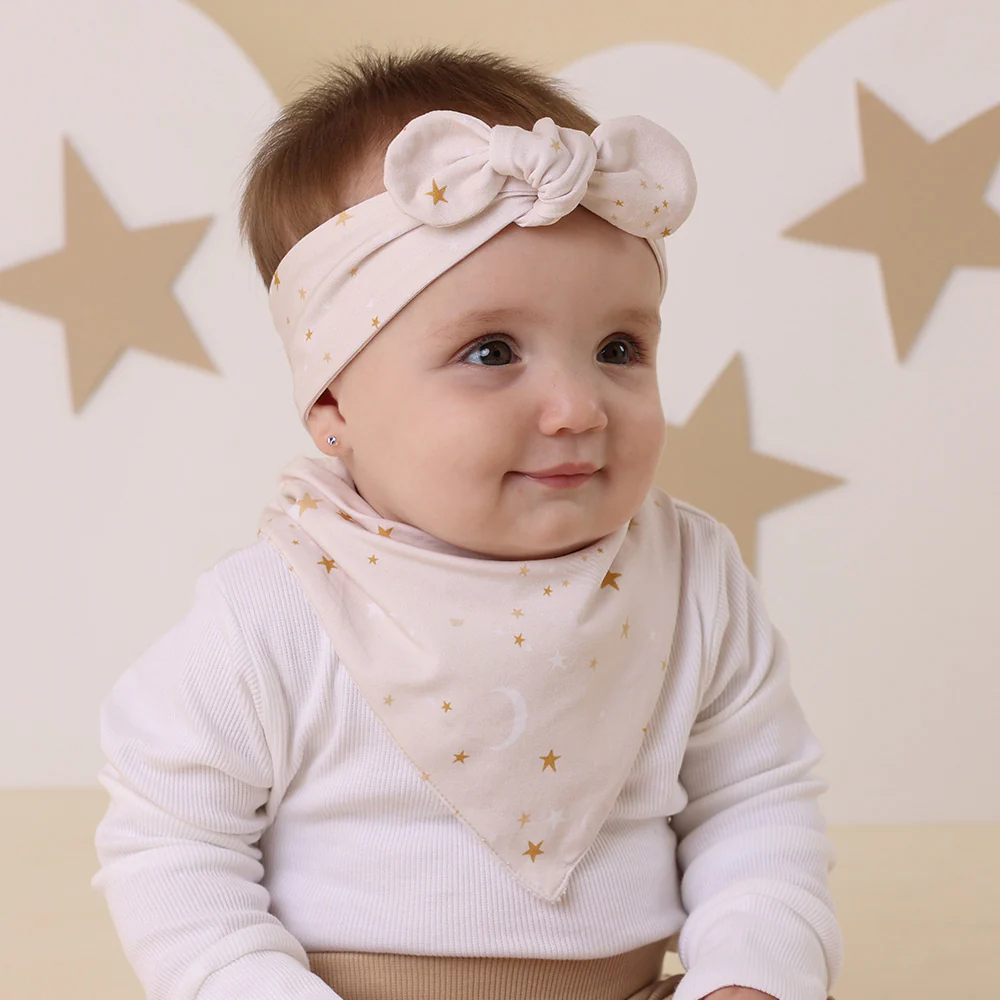 Stardust Organic Dribble Bib - Image 5