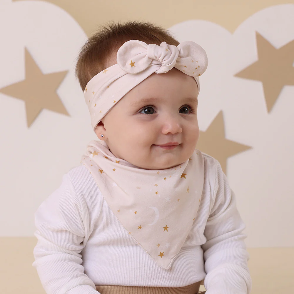 Stardust Organic Dribble Bib - Image 6