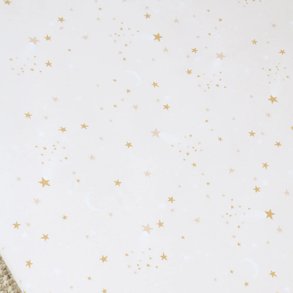 Stardust Organic Fitted Cot Sheet - Image 2