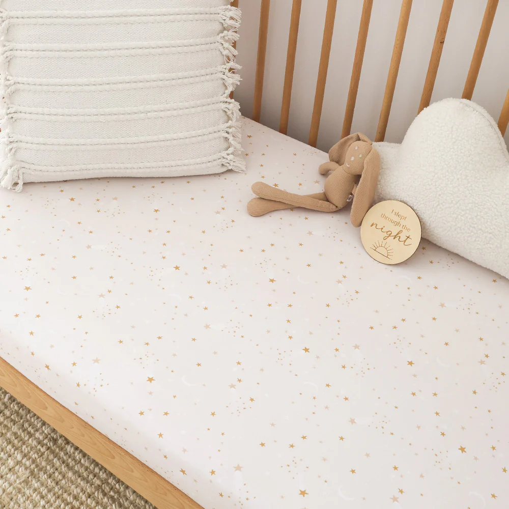 Stardust Organic Fitted Cot Sheet - Image 5