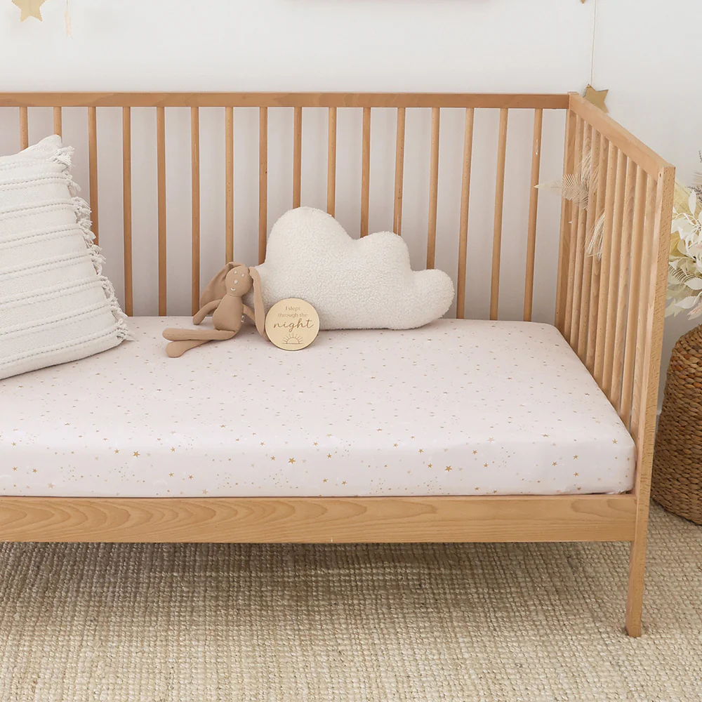 Stardust Organic Fitted Cot Sheet - Image 6