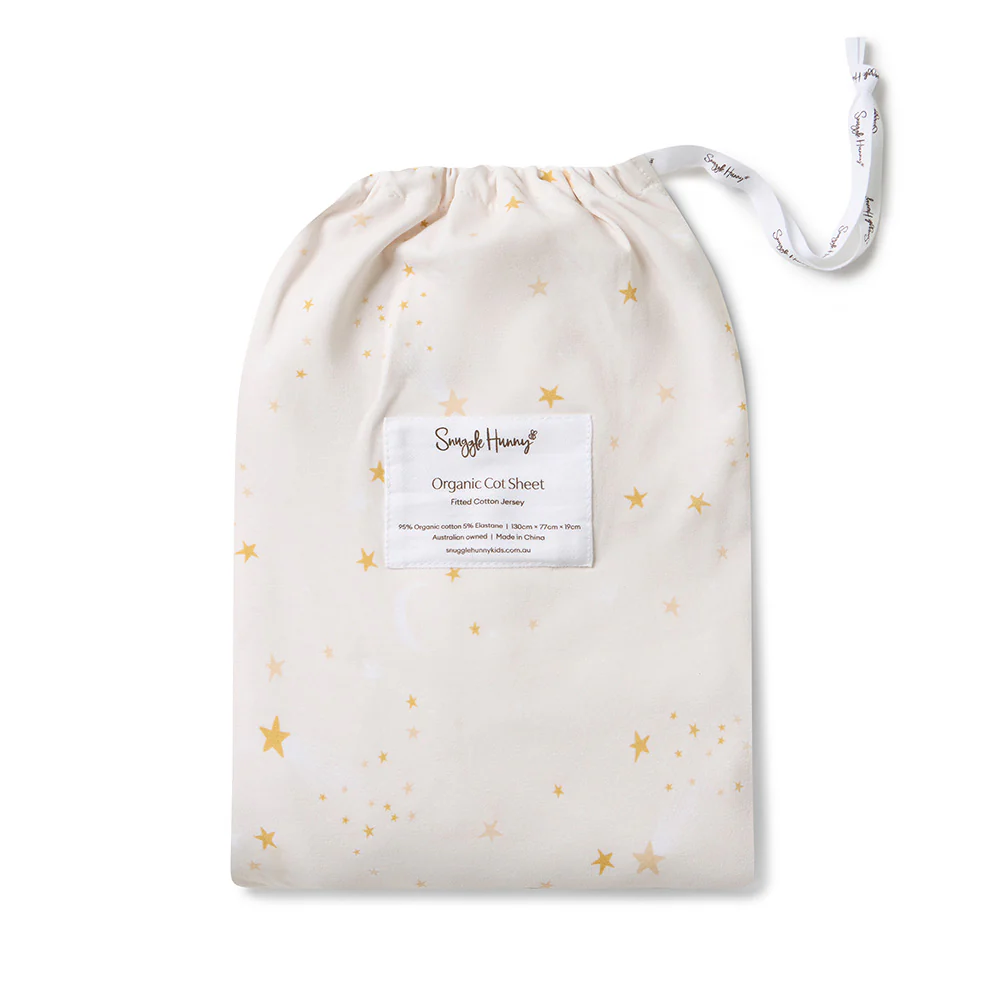 Stardust Organic Fitted Cot Sheet - Image 8