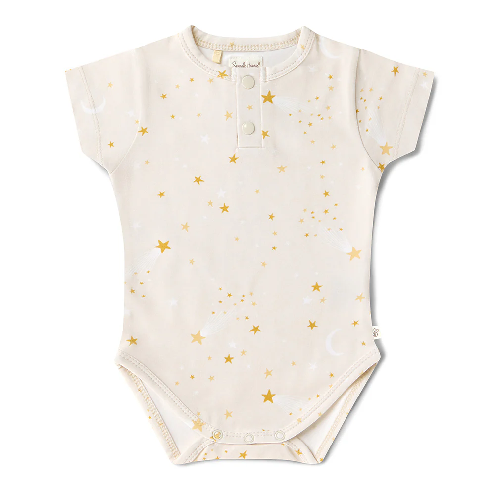 Stardust Short Sleeve Organic Bodysuit - Image 2