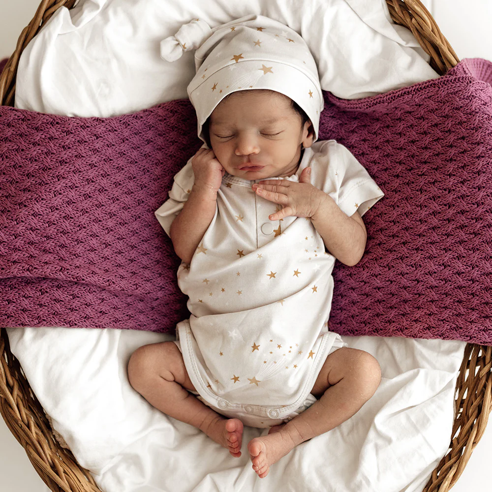 Stardust Short Sleeve Organic Bodysuit - Image 4