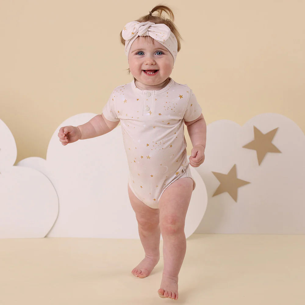 Stardust Short Sleeve Organic Bodysuit - Image 5