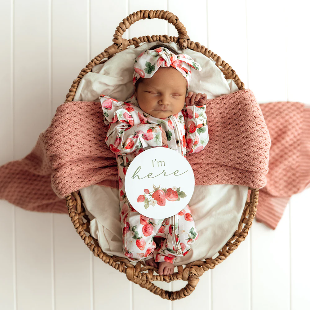 Strawberry & Moss Reversible Milestone Cards - Image 7