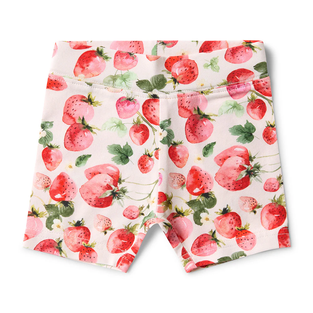 Strawberry Organic Bike Shorts - Image 2