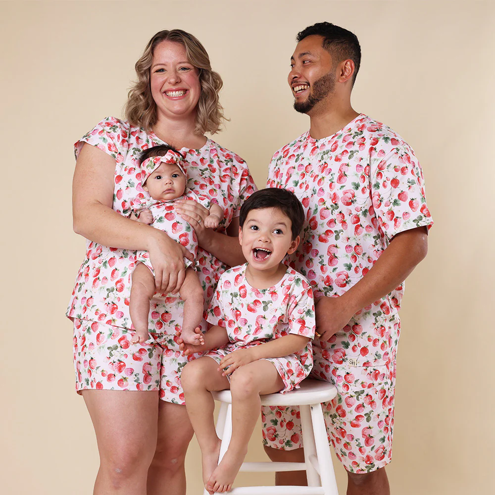 Strawberry Organic Kids PJ Set - Image 5
