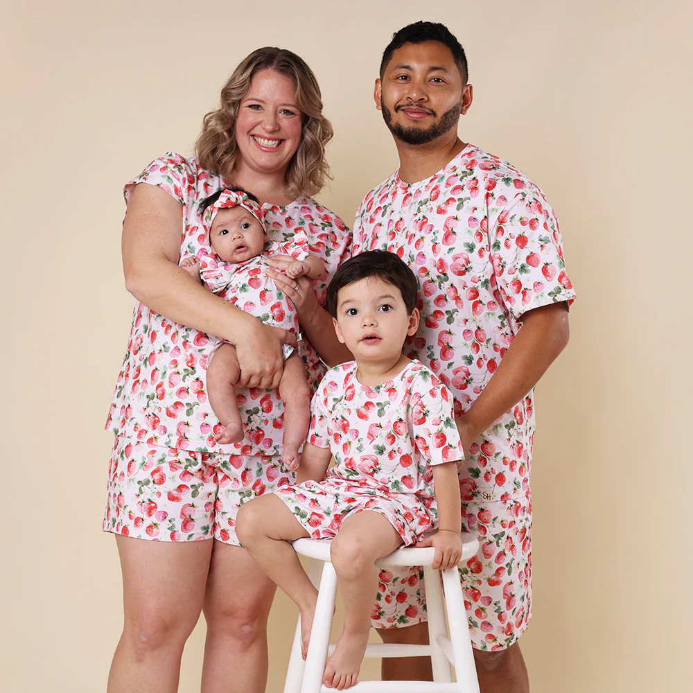 Strawberry Organic Mens PJ Set - Image 5